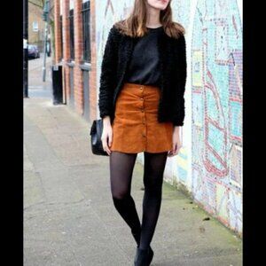 2 for $20 Zara TRF Collection Corduroy Skirt